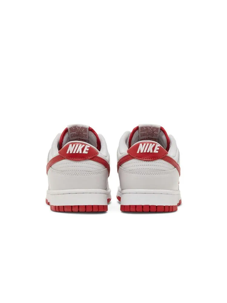 Кроссовки Nike Dunk Low 'Vast Grey Varsity Red' — изображение 7 из 9, серый/красный/белый