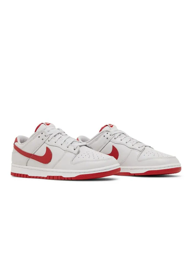 Кроссовки Nike Dunk Low 'Vast Grey Varsity Red' — изображение 9 из 9, серый/красный/белый