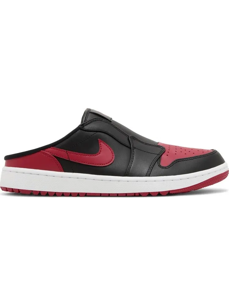 Кроссовки Air Jordan 1 Mule Golf 'Bred' — изображение 1 из 4, черный