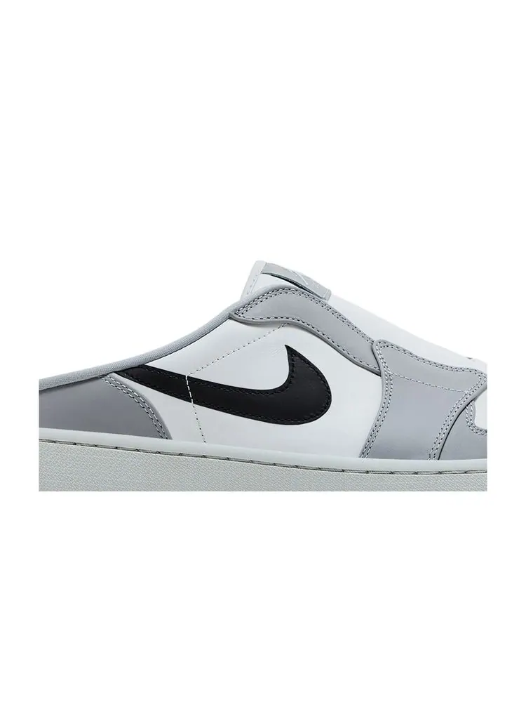 Кроссовки Air Jordan 1 Mule Golf 'Wolf Grey Black' — изображение 2 из 8, серый черный