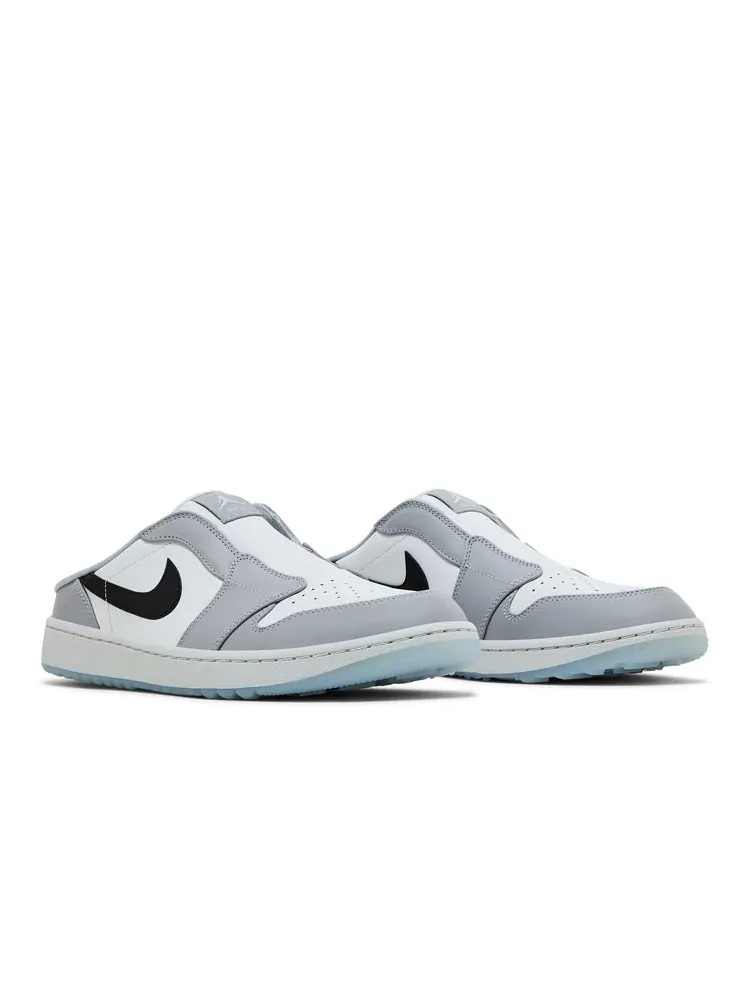 Кроссовки Air Jordan 1 Mule Golf 'Wolf Grey Black' — изображение 8 из 8, серый черный
