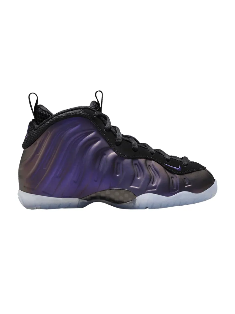 Кроссовки Nike Little Posite One PS 'Eggplant' 2024 — изображение 1 из 1, черный/фиолетовый/черный