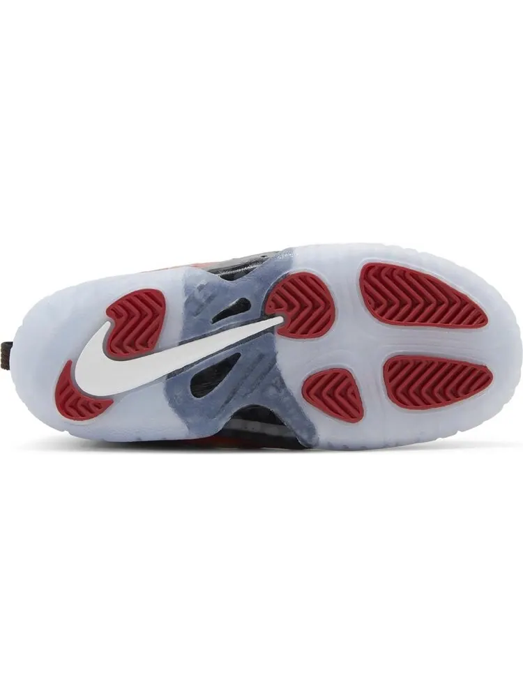 Кроссовки Little Posite One TD 'Metallic Red' 2023 — изображение 4 из 4, красный