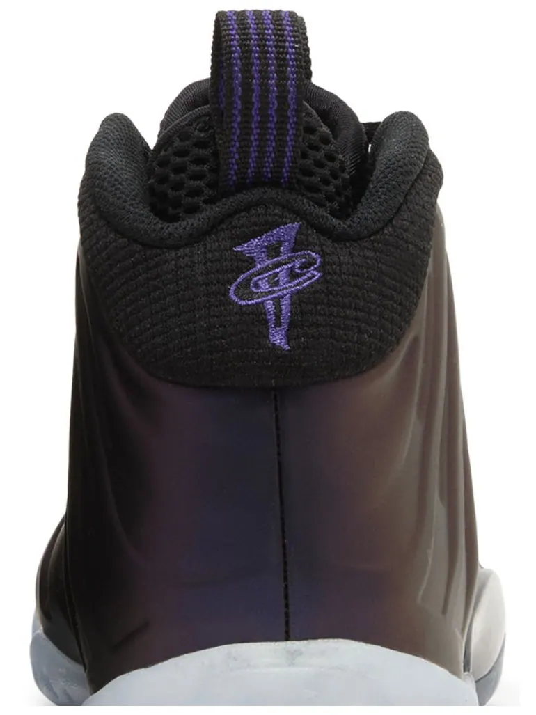 Кроссовки Nike Little Posite One GS 'Eggplant' 2024 — изображение 7 из 8, фиолетовый