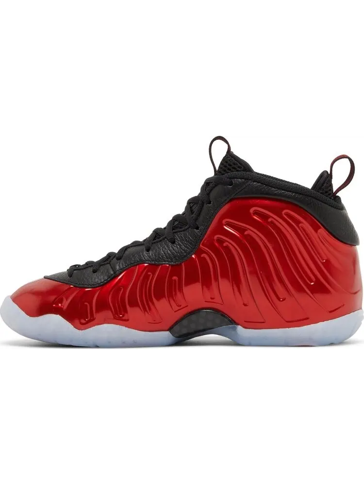 Кроссовки Little Posite One GS 'Metallic Red' 2023 — изображение 3 из 4, красный