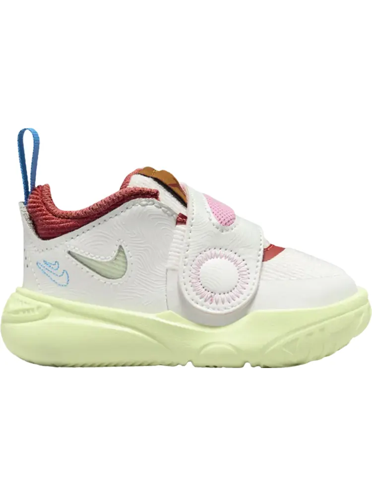 Кроссовки Team Hustle D11 TD 'Summit White Barely Volt' — изображение 1 из 1, белый