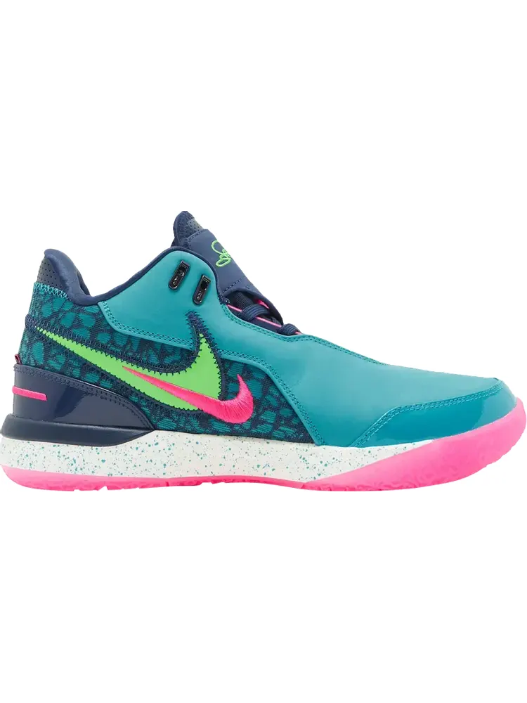 Кроссовки Zoom LeBron NXXT Gen AMPD 'South Beach' — изображение 1 из 1, бирюзовый