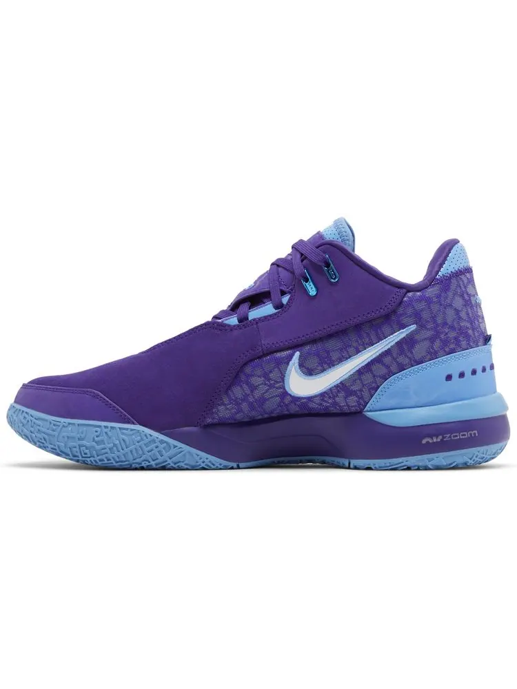 Кроссовки Nike Zoom LeBron NXXT Gen AMPD 'Summit Lake Hornets' — изображение 3 из 8, фиолетовый