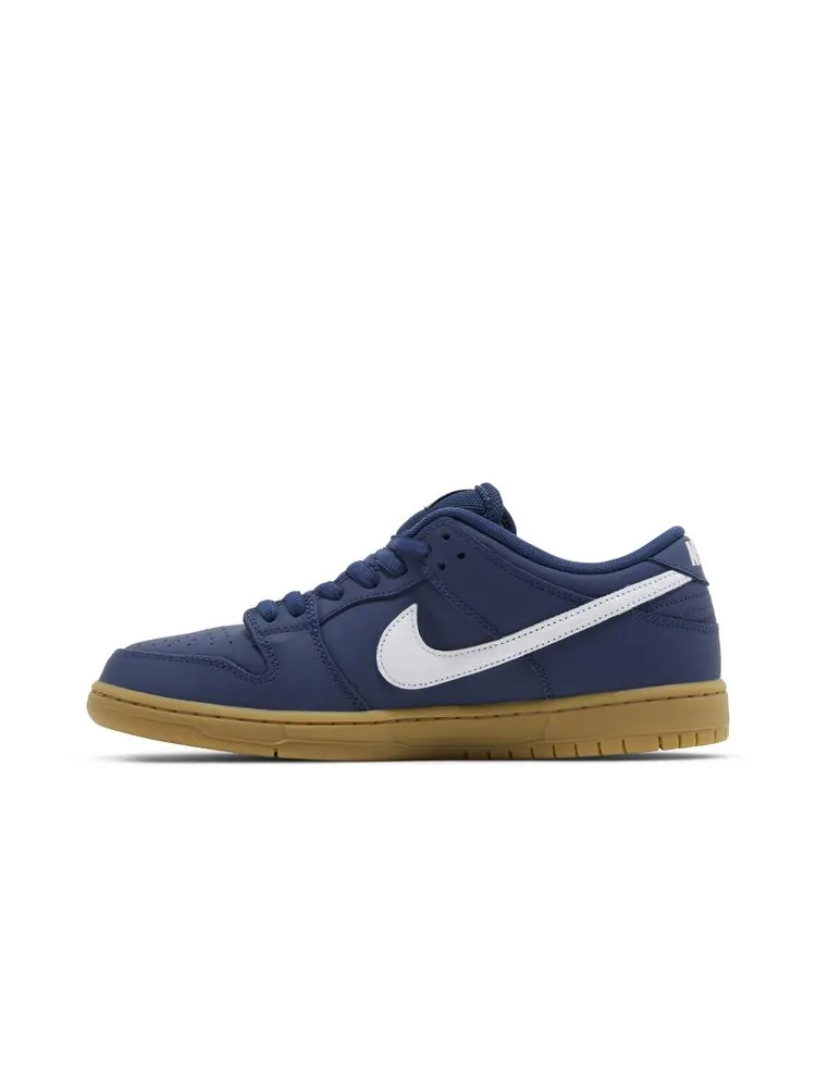 Кроссовки Nike Dunk Low Pro SB 'Navy Gum' — изображение 3 из 8, темно-синий
