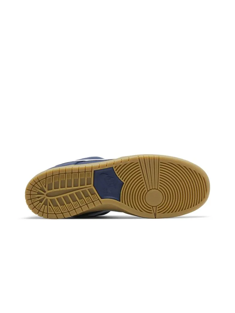 Кроссовки Nike Dunk Low Pro SB 'Navy Gum' — изображение 4 из 8, темно-синий