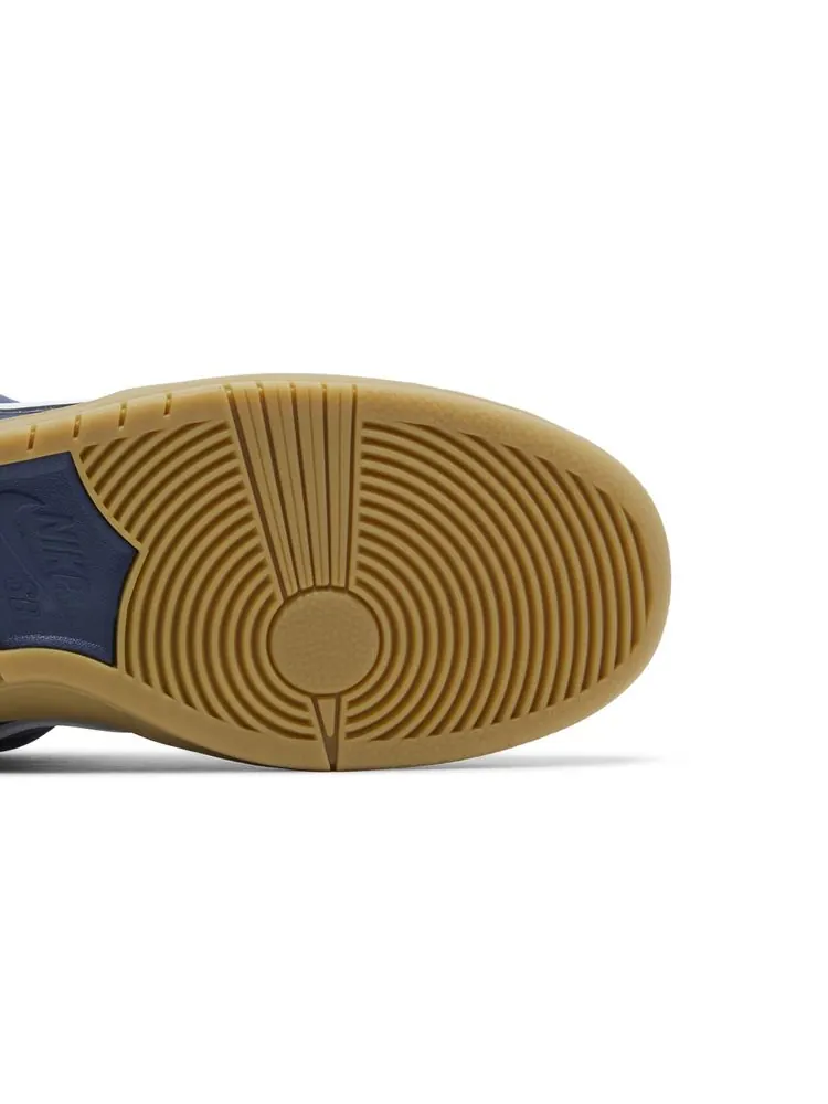 Кроссовки Nike Dunk Low Pro SB 'Navy Gum' — изображение 5 из 8, темно-синий