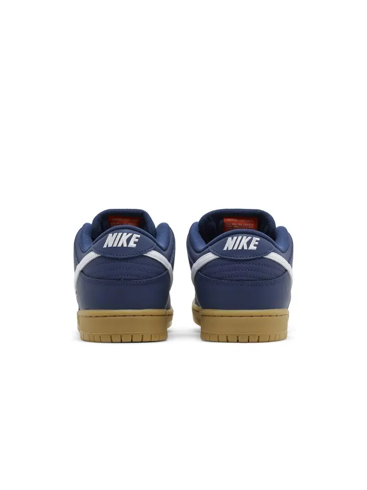 Кроссовки Nike Dunk Low Pro SB 'Navy Gum' — изображение 6 из 8, темно-синий