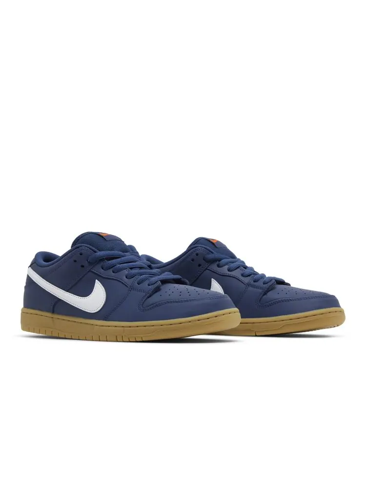 Кроссовки Nike Dunk Low Pro SB 'Navy Gum' — изображение 8 из 8, темно-синий