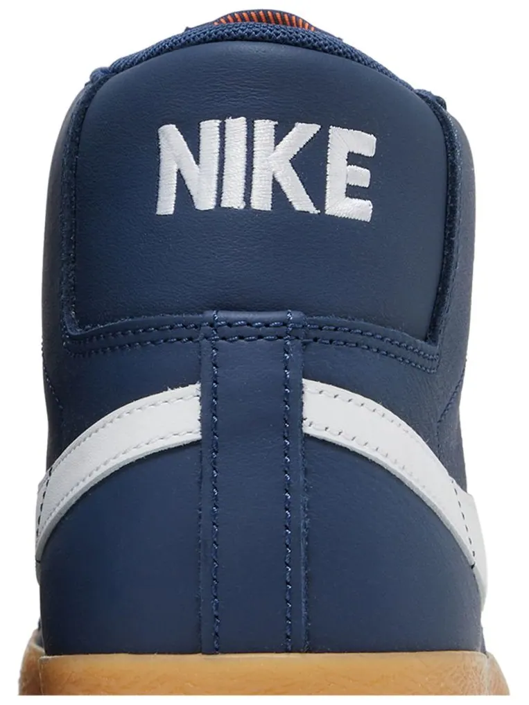 Кроссовки Nike Zoom Blazer Mid SB 'Navy Gum' — изображение 7 из 8, синий