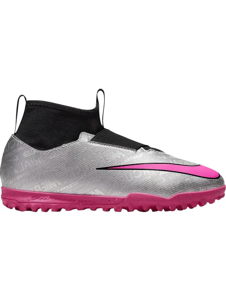 Кроссовки Zoom Mercurial Superfly 9 Academy TF GS '25th Anniversary Pack' — изображение 1 из 1, серебряный
