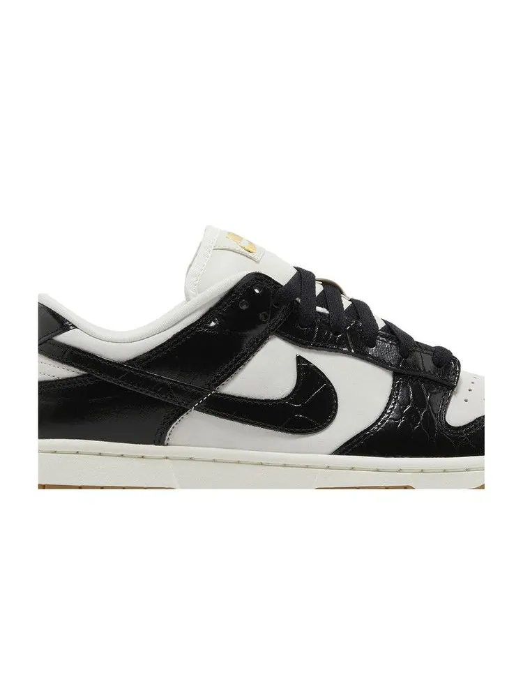 Кроссовки Nike Wmns Dunk Low LX 'Black Croc' — изображение 3 из 9