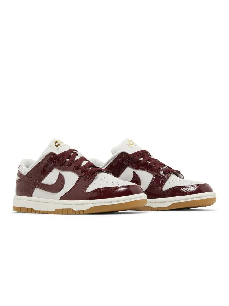 Кроссовки Nike Dunk Low LX 'Team Red Croc' — изображение 9 из 9