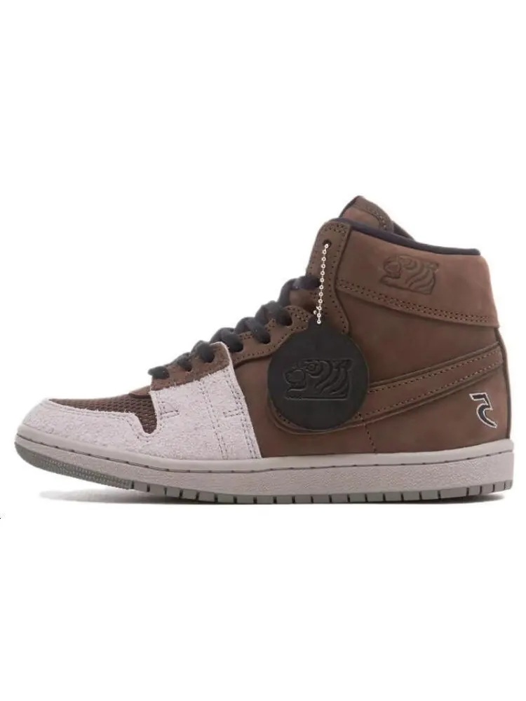 Кроссовки Jordan Air Ship Vintage Basketball Unisex — изображение 1 из 6, коричневый