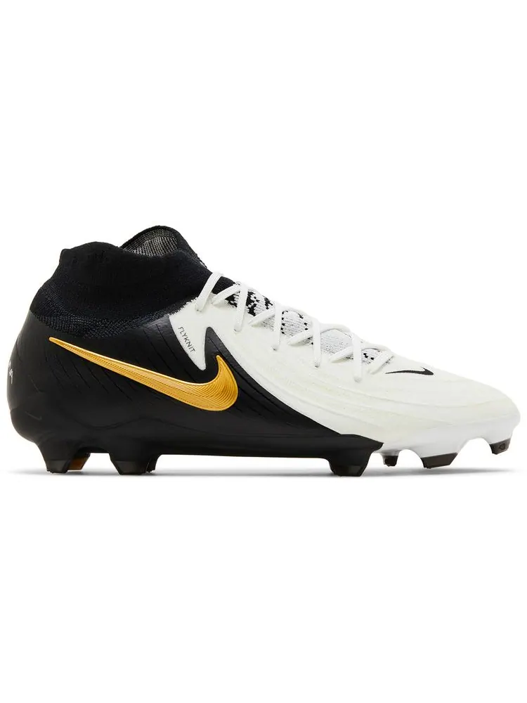 Кроссовки Nike Phantom Luna 2 Pro FG 'White Black Metallic Gold Coin' — изображение 1 из 8, белый