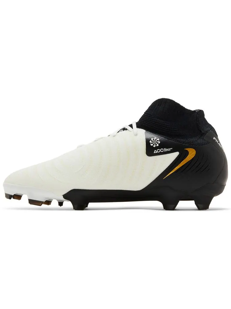 Кроссовки Nike Phantom Luna 2 Pro FG 'White Black Metallic Gold Coin' — изображение 3 из 8, белый