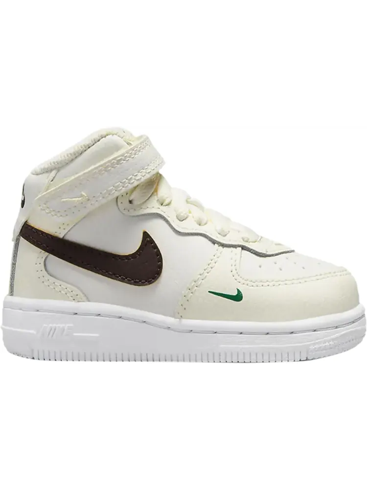 Кроссовки Nike Air Force 1 Mid SE TD '40th Anniversary - Sail Brown Basalt' — изображение 1 из 1, бежевый