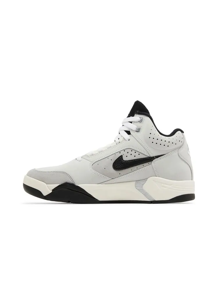Кроссовки Air Flight Lite Mid 'Light Smoke Grey' — изображение 3 из 8, светлый серый