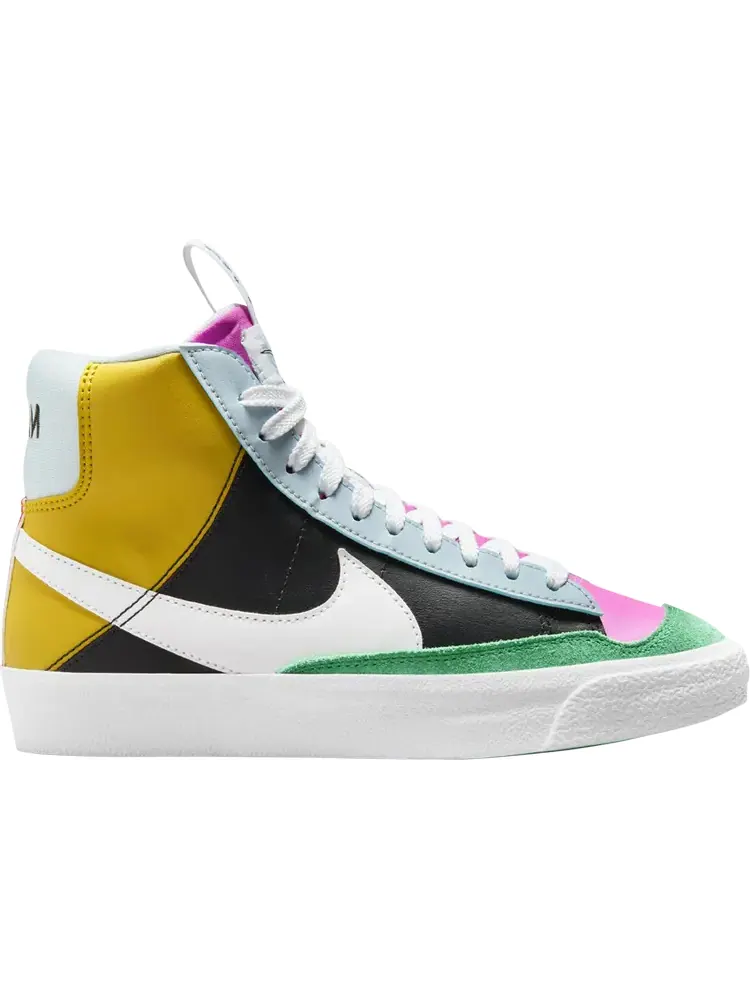 Кроссовки Blazer Mid '77 SE GS 'Just Do It - Mismatched' — изображение 1 из 1, фиолетовый