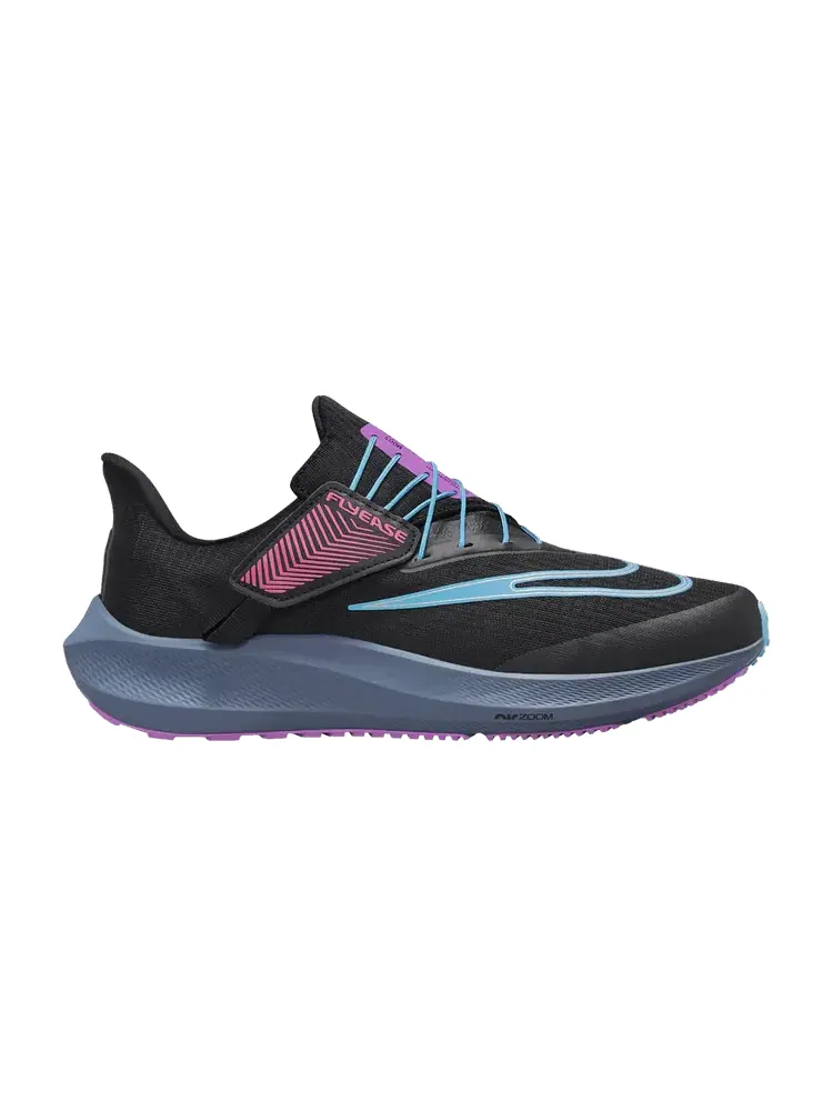Кроссовки Nike Wmns Air Zoom Pegasus 39 FlyEase SE 'Black Baltic Blue' — изображение 1 из 1, черный/зеленый//синий