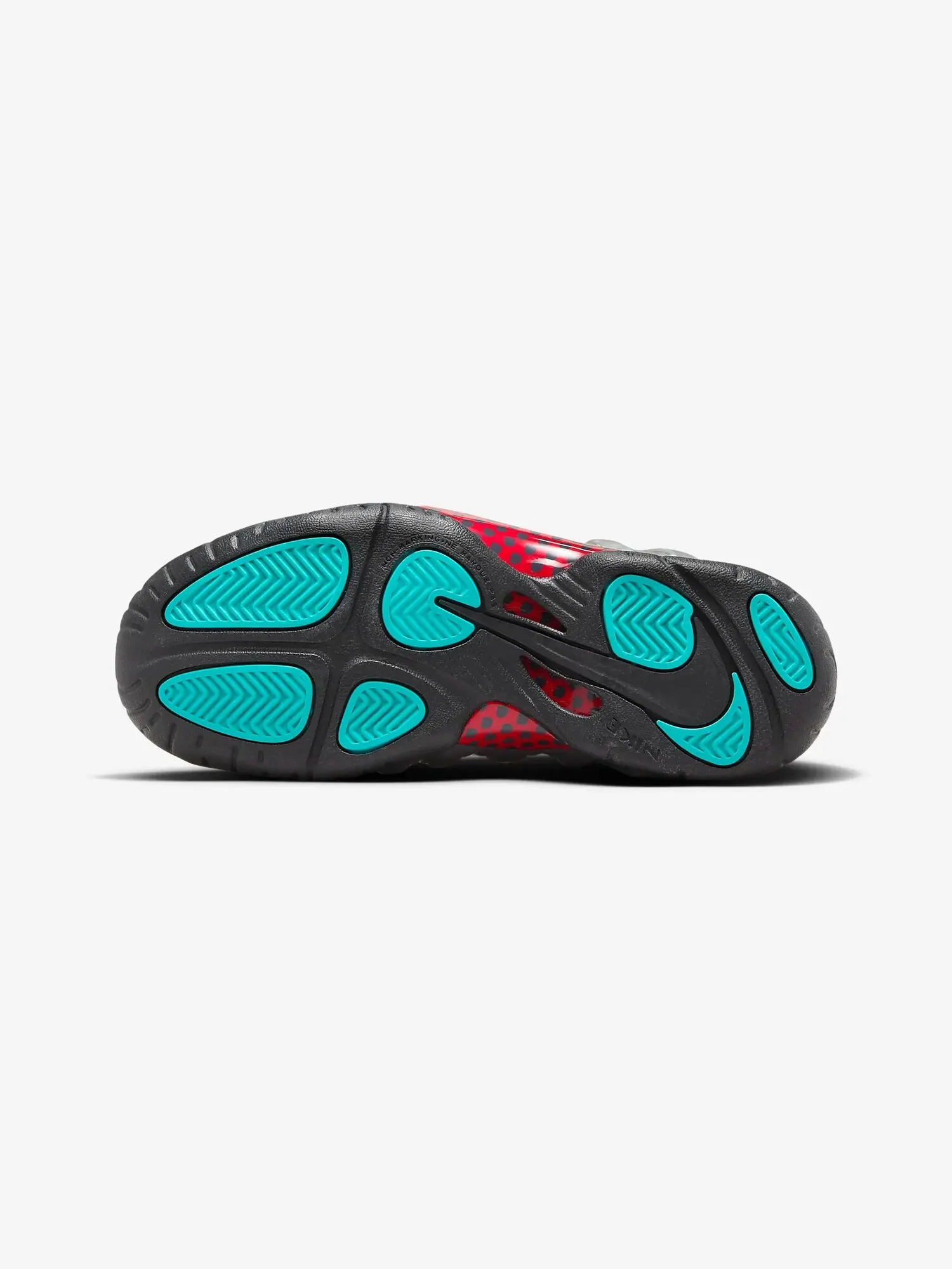 Кроссовки для подростков Nike Little Posite One — изображение 4 из 8, серебристый