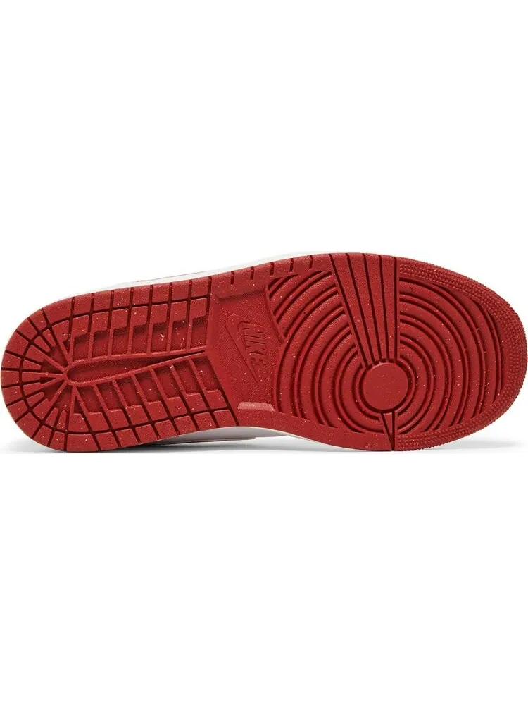 Кроссовки Air Jordan 1 Mid SE 'White Dune Red' — изображение 4 из 4, белый