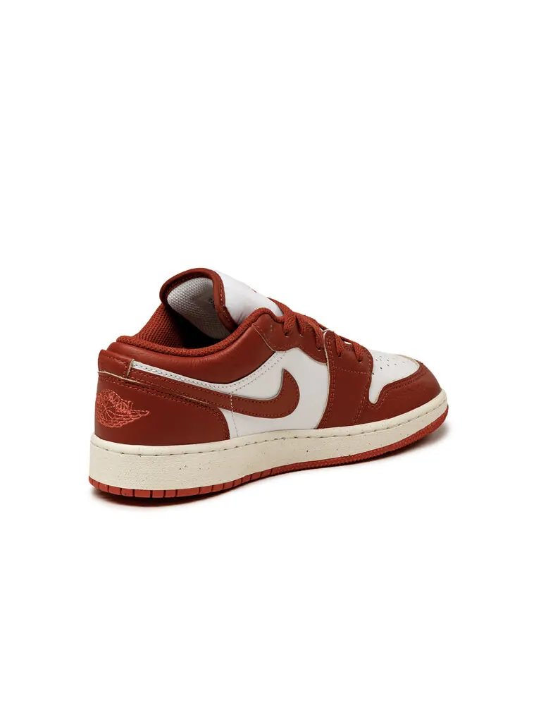 Кроссовки Air Jordan 1 Low SE GS — изображение 3 из 3, белый/красный