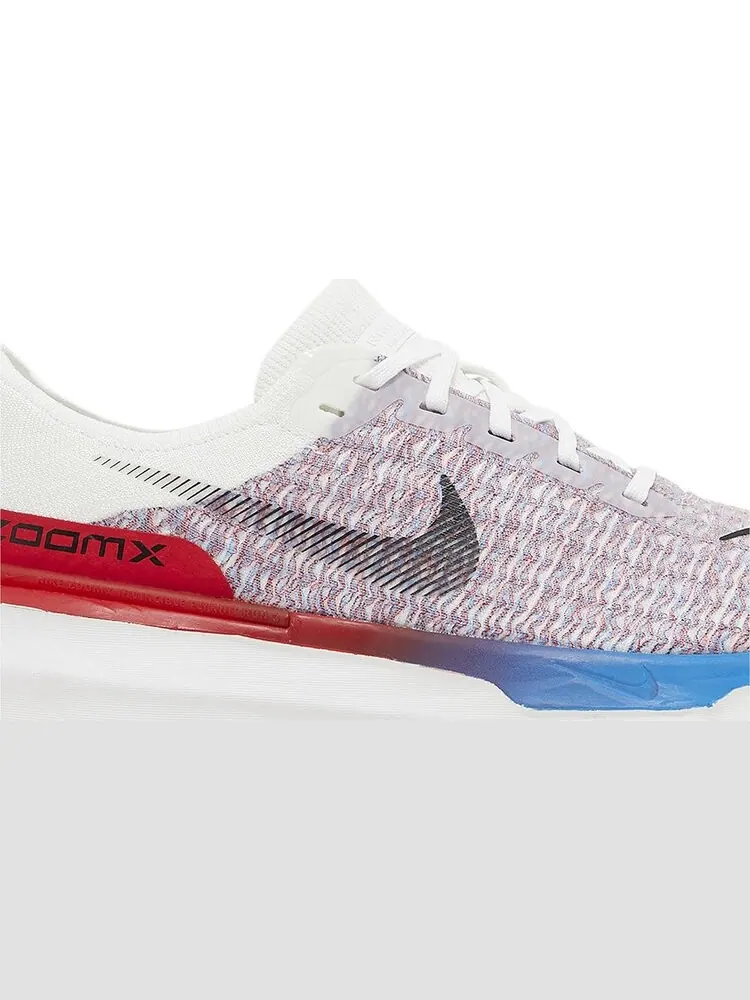 Кроссовки ZoomX Invincible 3 'White Photo Blue Red' — изображение 2 из 4, белый