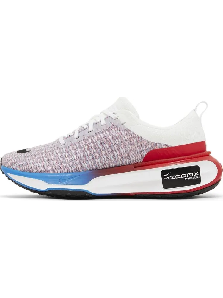 Кроссовки ZoomX Invincible 3 'White Photo Blue Red' — изображение 3 из 4, белый