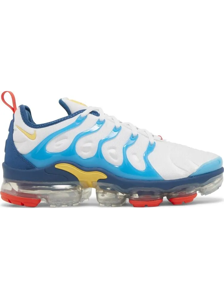 Кроссовки Air VaporMax Plus 'Industrial Blue Citron' — изображение 1 из 4, белый