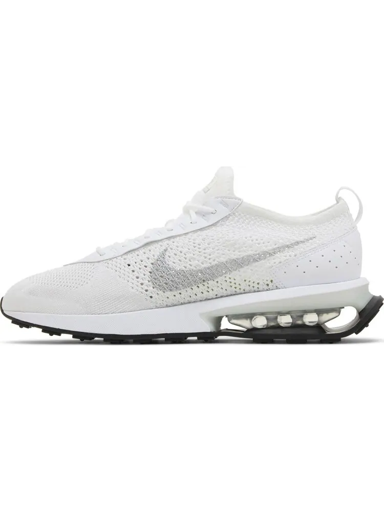 Кроссовки Air Max Flyknit Racer Next Nature 'Pure Platinum' — изображение 3 из 4, белый