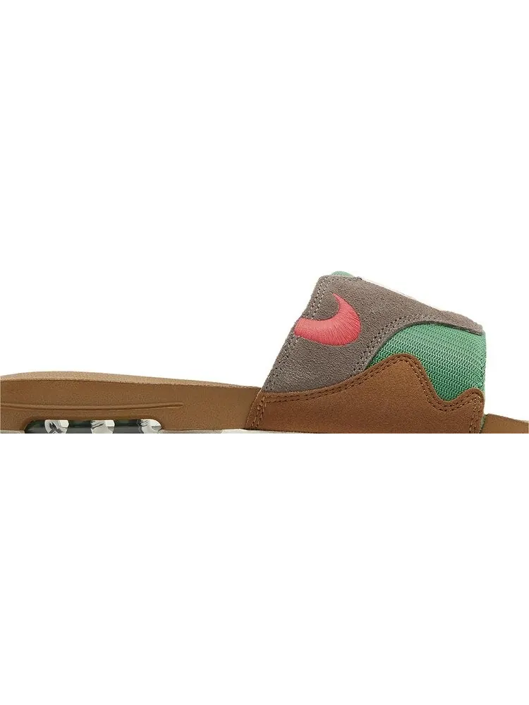 Кроссовки Air Max 1 Slide 'Powerwall' — изображение 2 из 4, коричневый