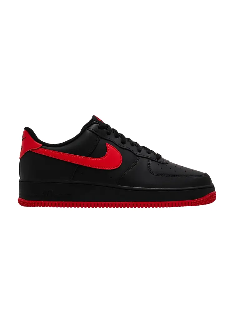 Кроссовки Nike Air Force 1 '07 'Bred' — изображение 1 из 9, черный/красный/черный