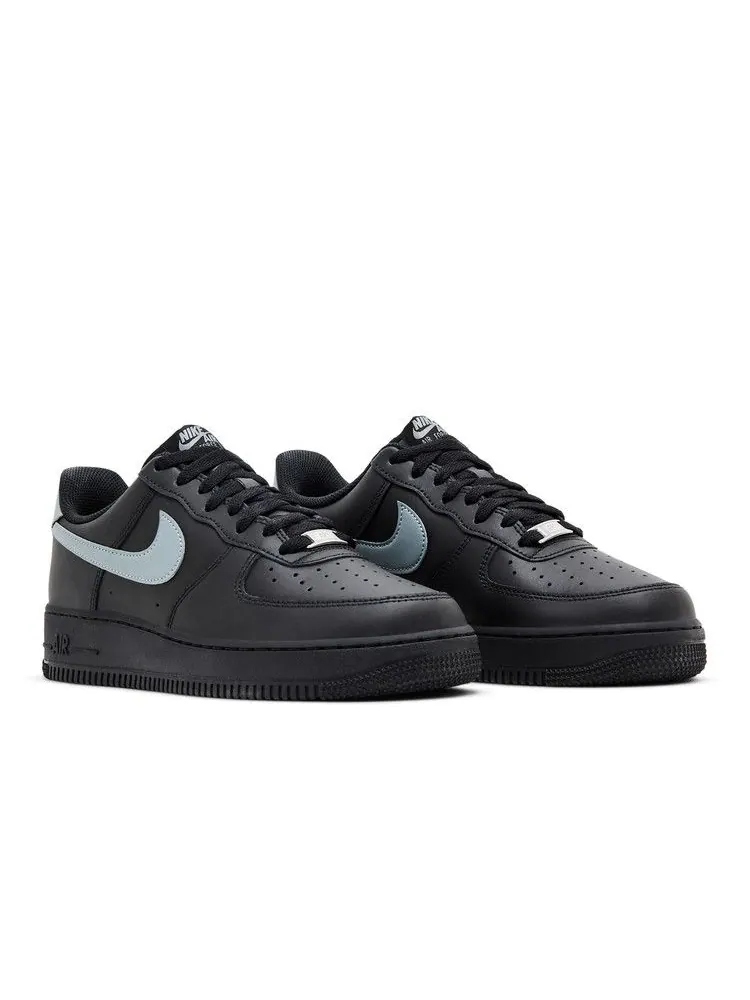 Кроссовки Nike Air Force 1 '07 'Black Cool Grey' — изображение 9 из 9, черный/серый