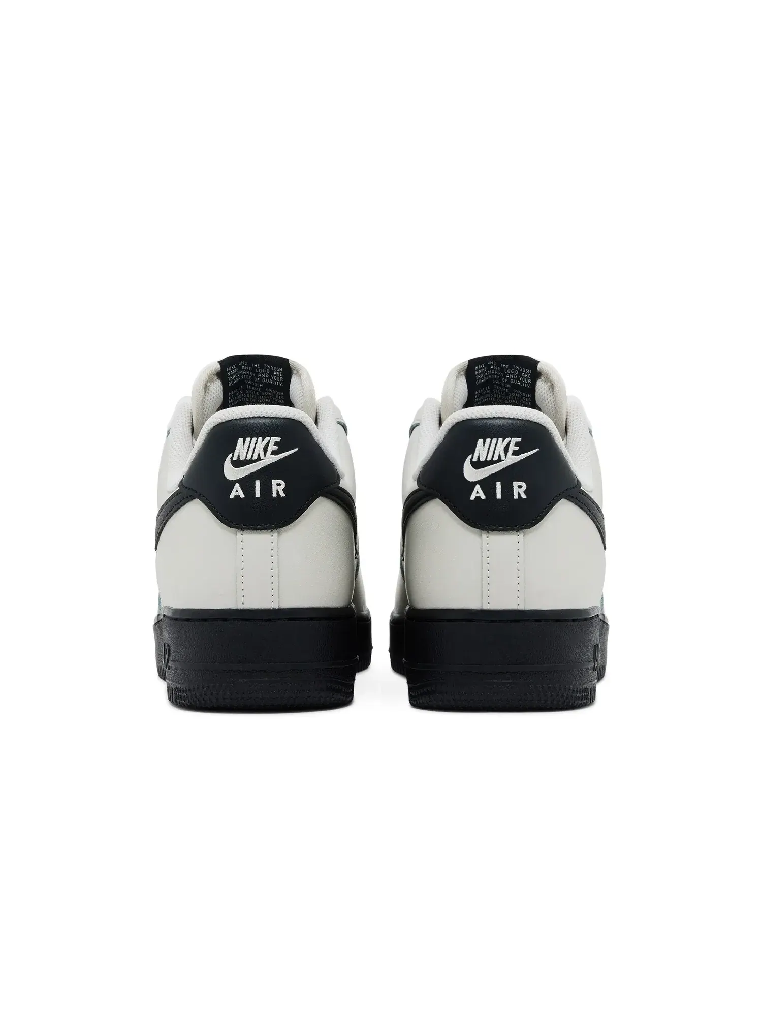 Кроссовки Nike Air Force 1 Light Bone Black — изображение 6 из 8, светлый/черный