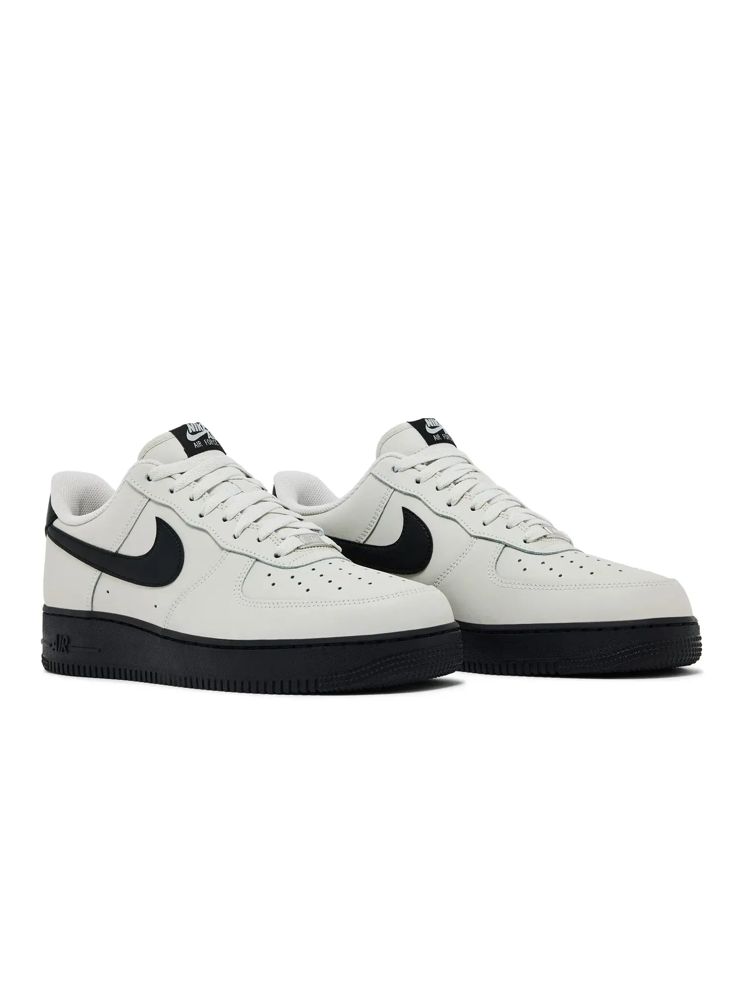 Кроссовки Nike Air Force 1 Light Bone Black — изображение 8 из 8, светлый/черный