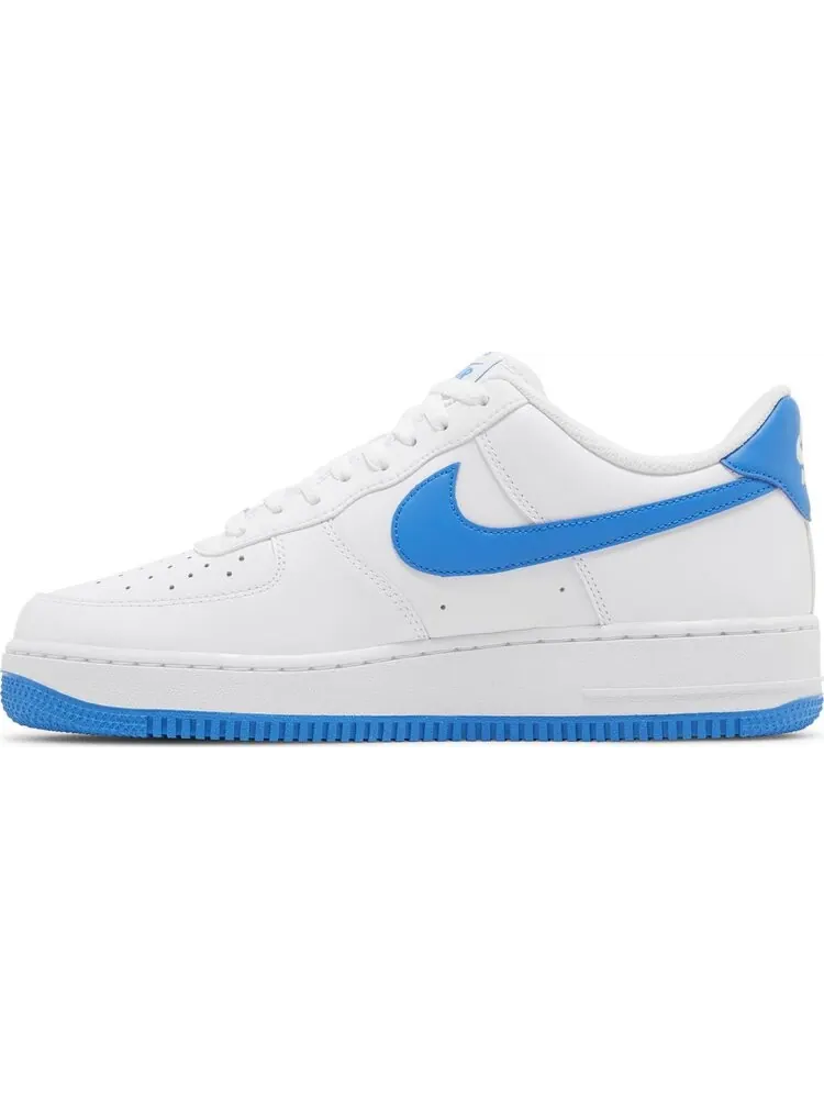 Кроссовки Air Force 1 '07 'White Photo Blue' — изображение 3 из 4, белый