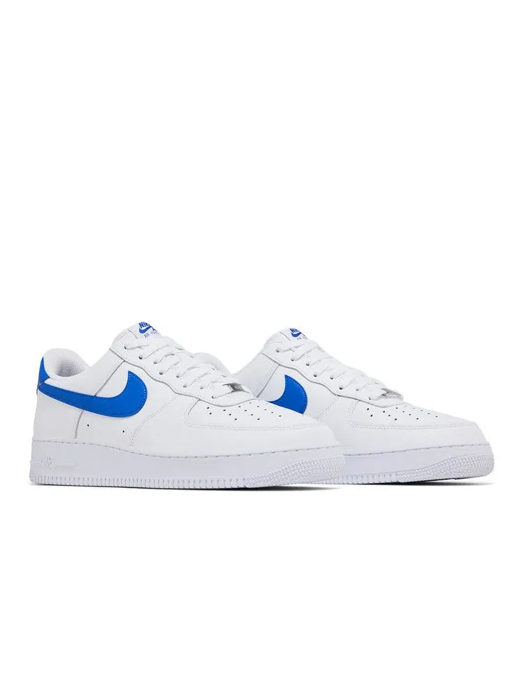 Кроссовки Nike Air Force 1 '07 'Hyper Royal' — изображение 9 из 9, белый/белый