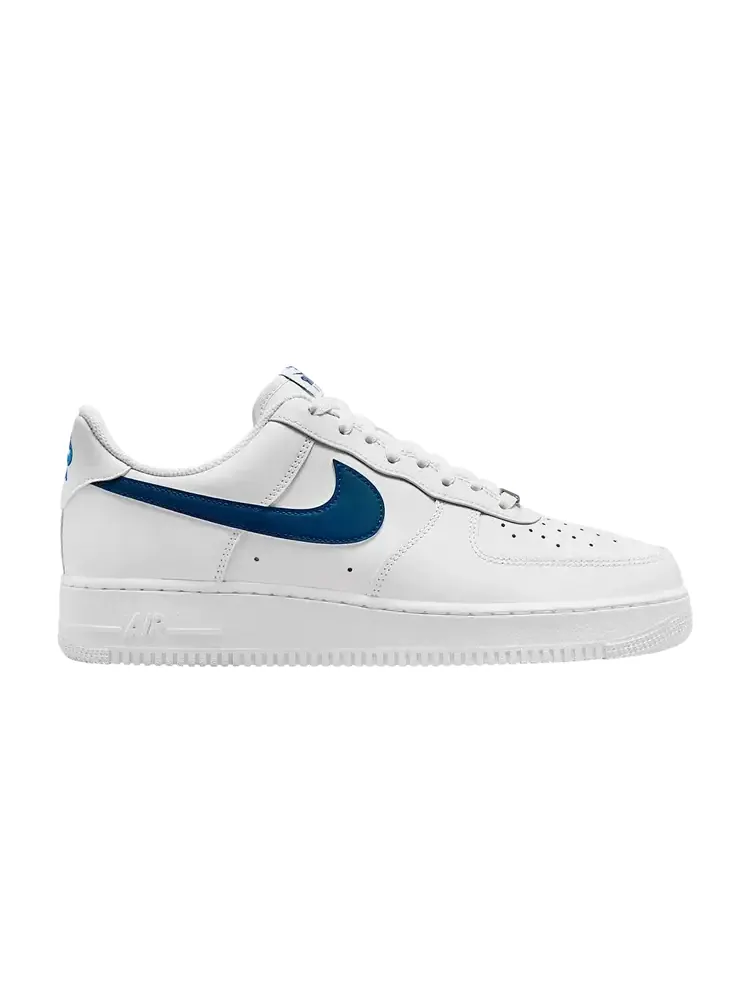 Кроссовки Nike Air Force 1 '07 'White Court Blue' — изображение 1 из 1, белый
