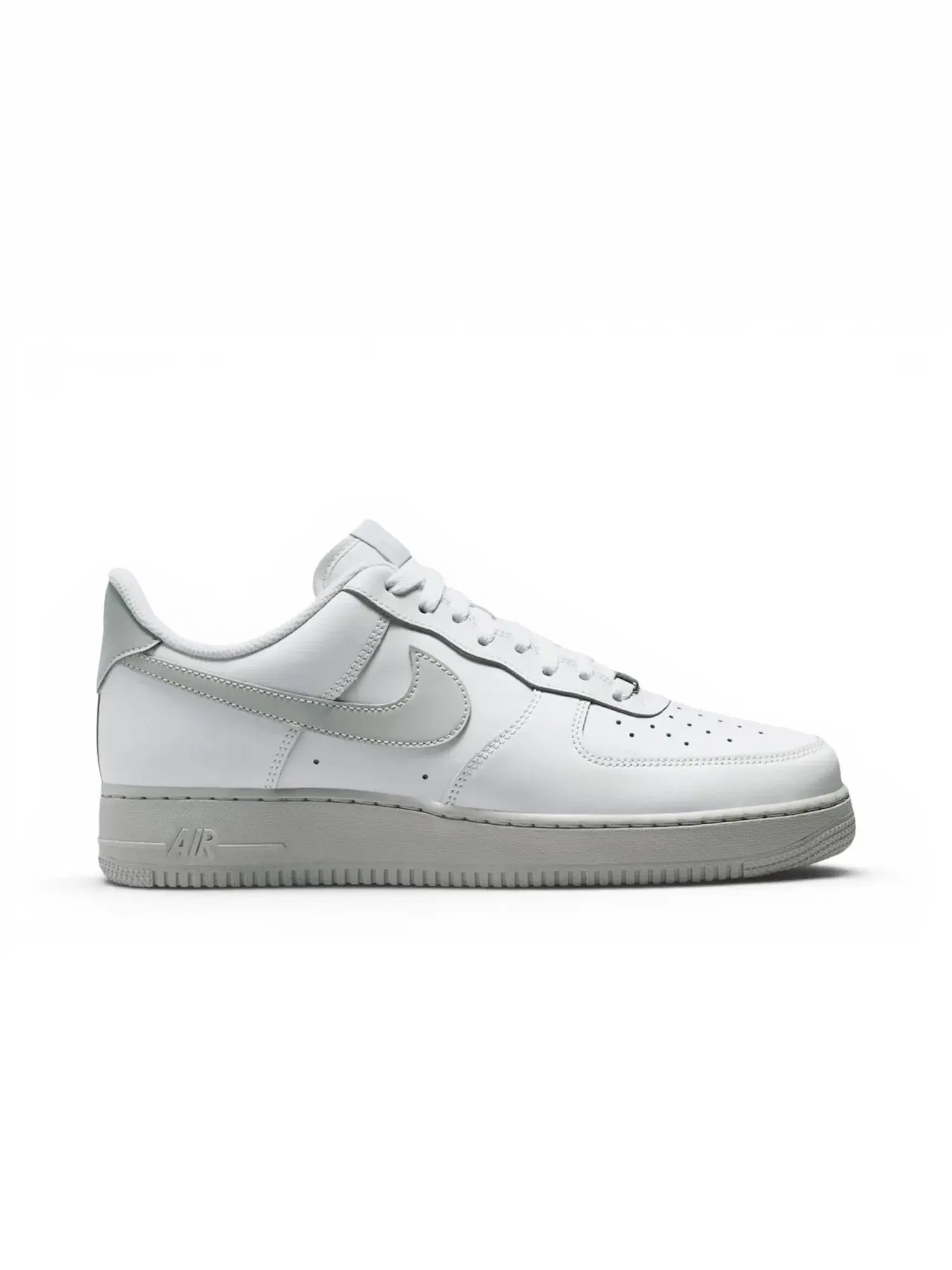 Кроссовки Nike Air Force 1 Summit White Strata Grey — изображение 1 из 1, белый серый