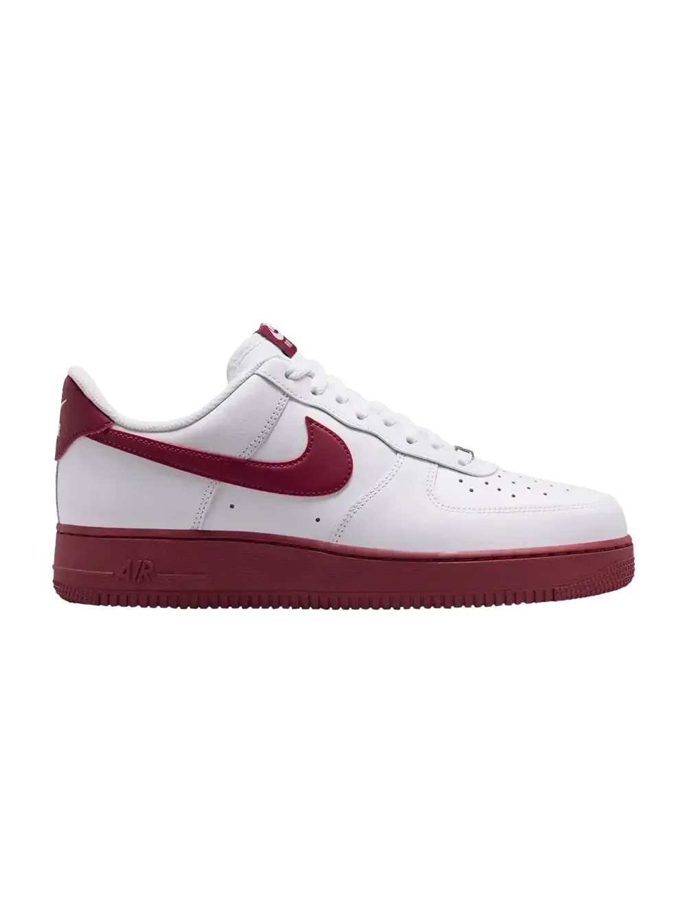Кроссовки Nike Air Force 1 Low White Team Red — изображение 1 из 1, белый/красный