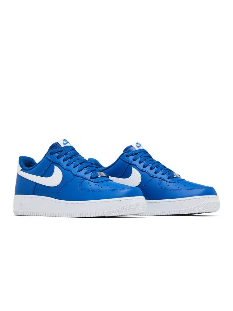 Кроссовки Nike Air Force 1 '07 'College Blue' — изображение 9 из 9, белый/синий