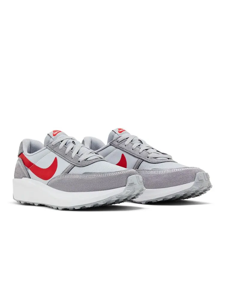 Кроссовки Nike Waffle Debut 'Wolf Grey University Red' — изображение 9 из 9