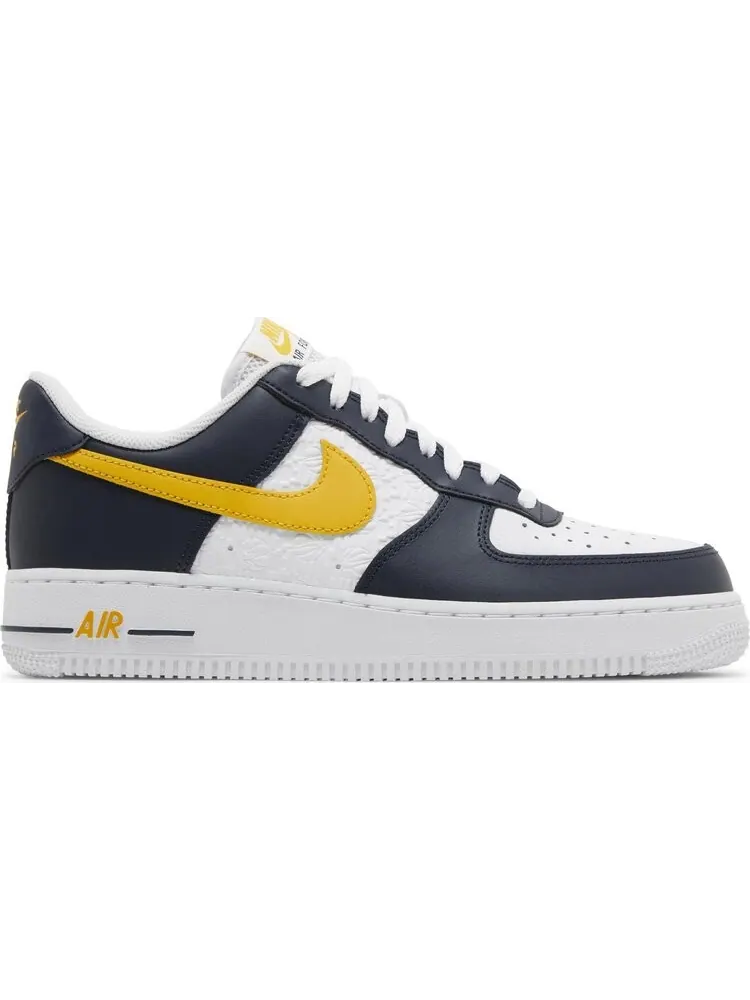 Кроссовки Air Force 1 '07 'Embossed Hoops - Dark Obsidian' — изображение 1 из 4, синий