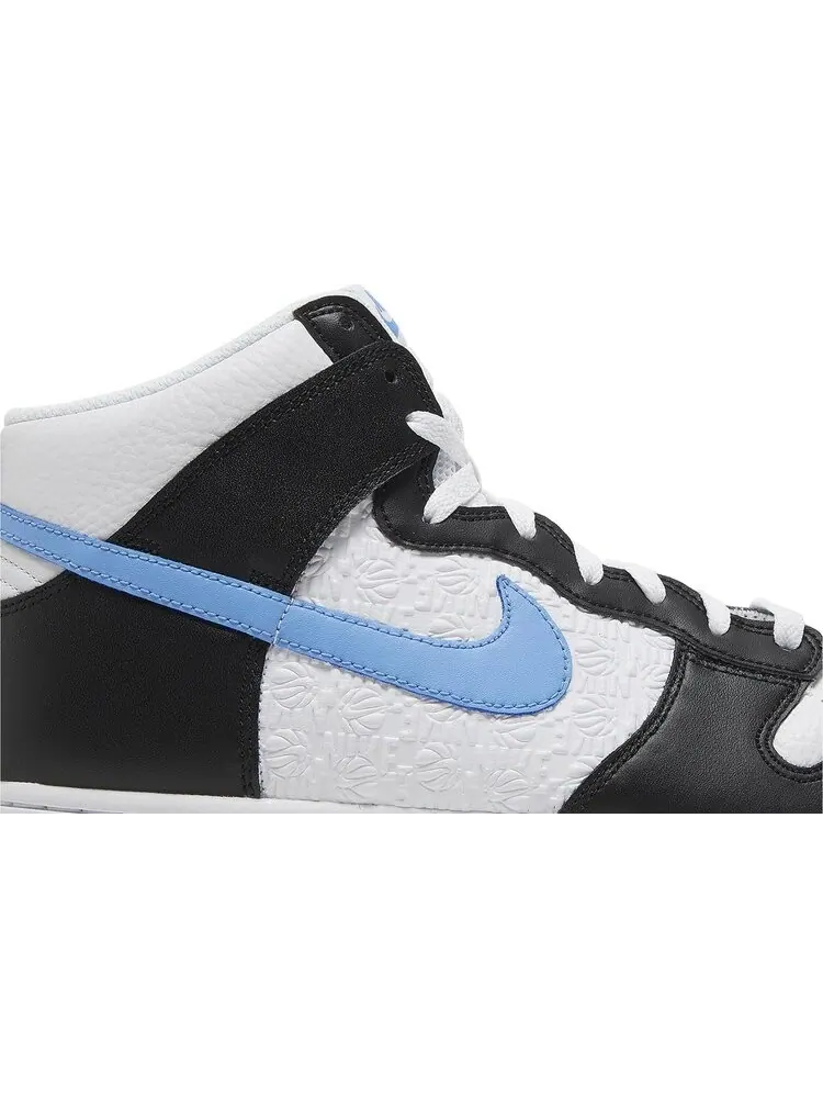 Кроссовки Dunk High EMB 'University Blue' — изображение 2 из 4, черный