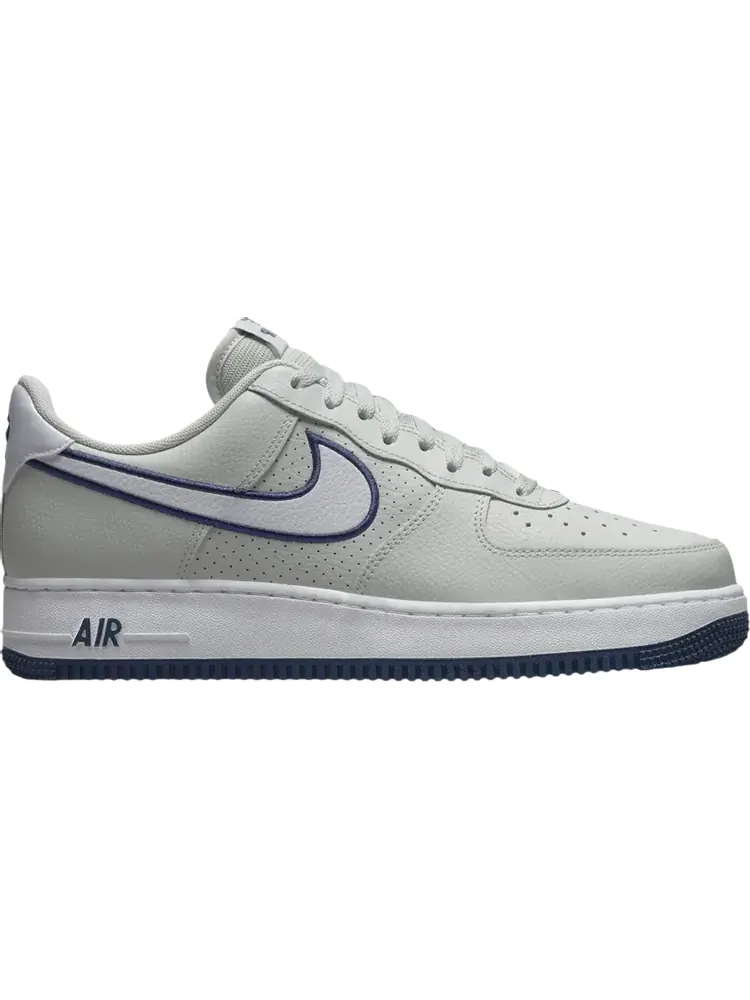 Кроссовки Air Force 1 '07 'Embroidered Swoosh - Photon Dust Navy' — изображение 1 из 1, серый